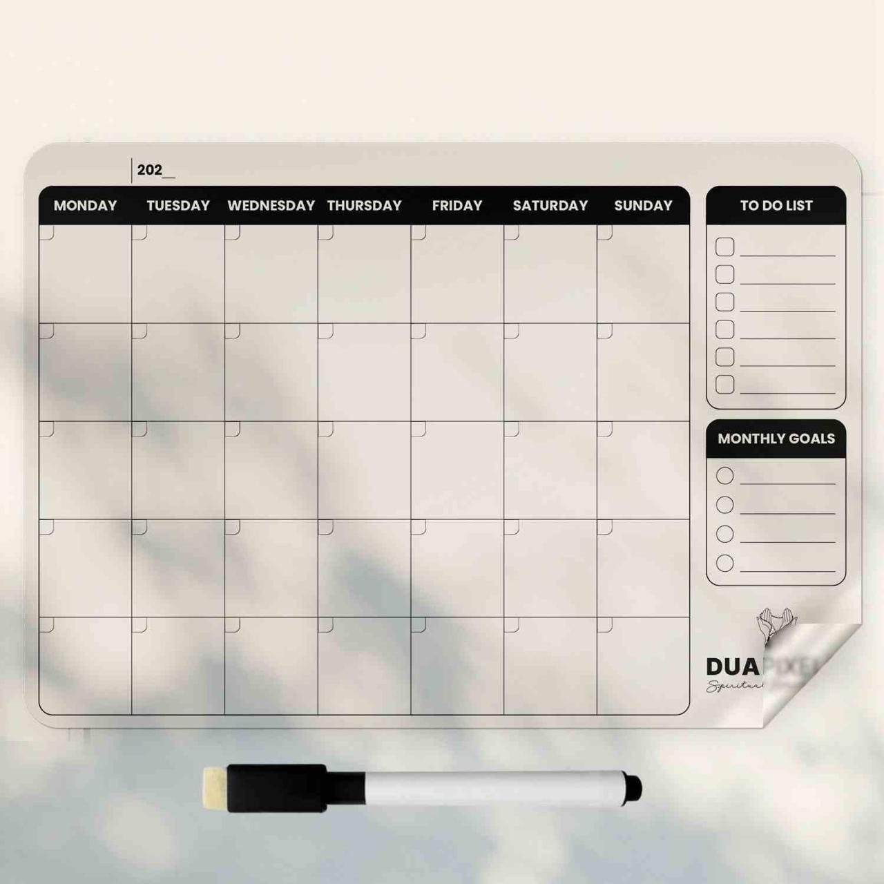 Monthly Planner Sticker