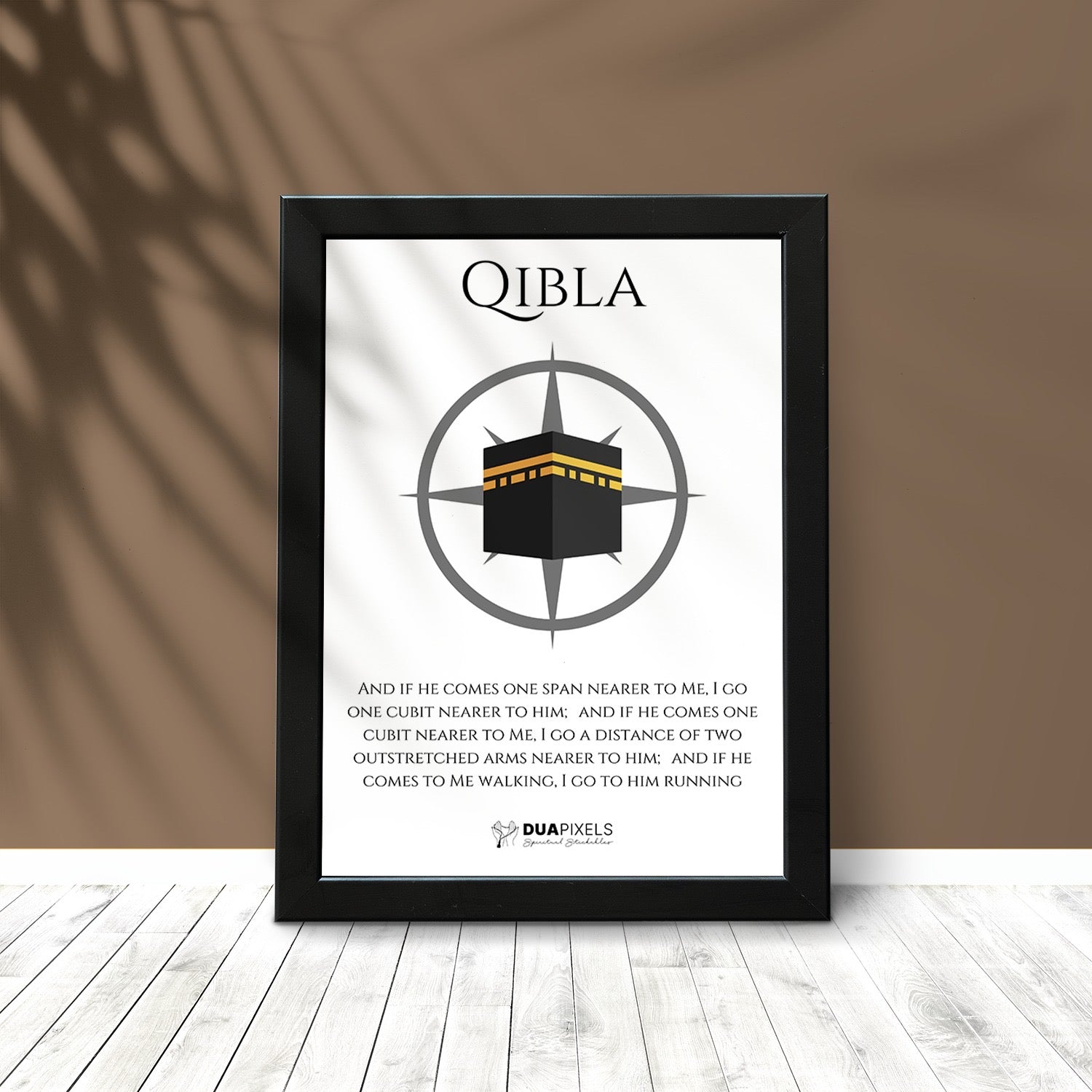 Qibla Direction - Without Frame Only Photo