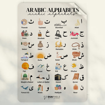 Arabic Basic Alphabets for Kids