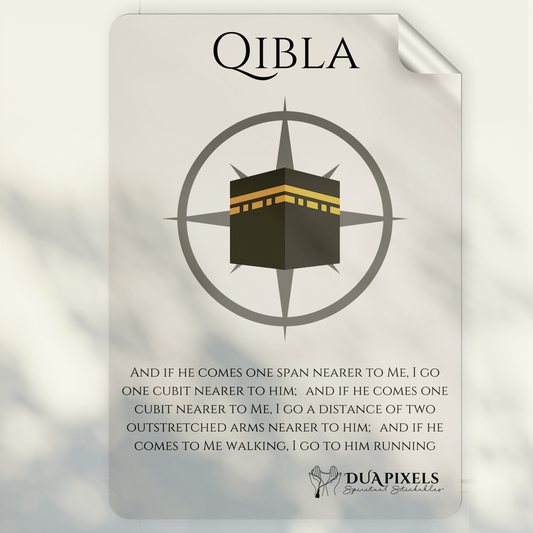 Qibla Direction - Vertical